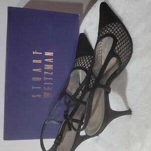 STUART WEITZMAN Heels Black size 9 M